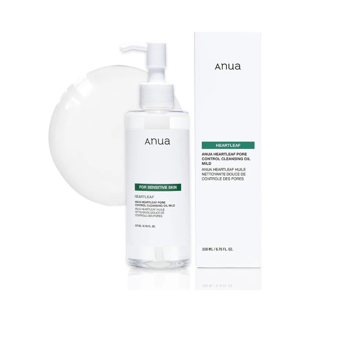 ANUA - Heartleaf Pore Control Cleansing Oil Mild - For sensitive skin - Image 2