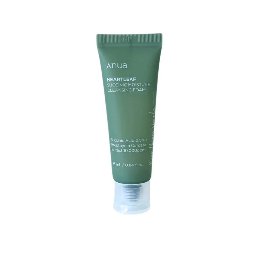 ANUA - Heartleaf Succinic Moisture Cleansing Foam. - Image 2
