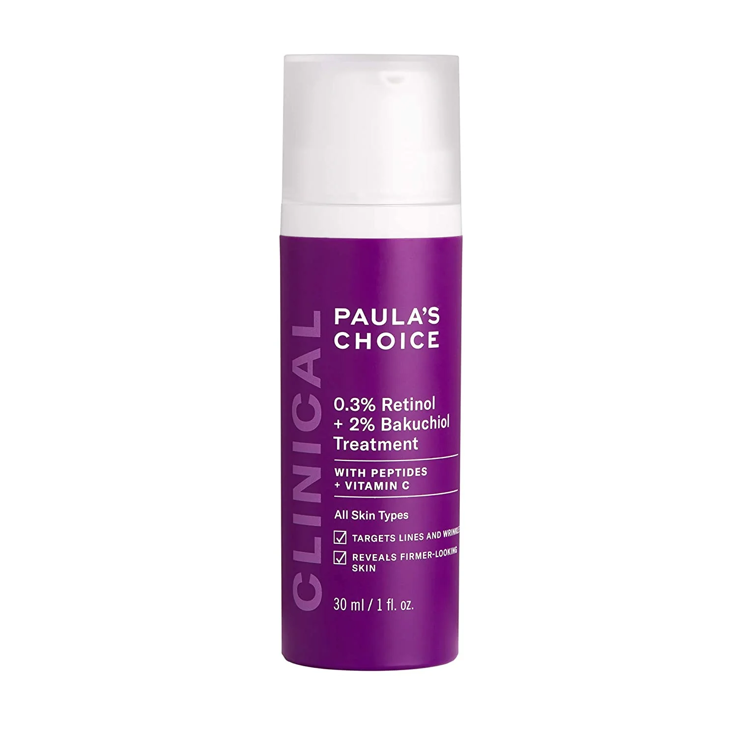 Paula‘s Choice Clinical Traitement 0,3% Retinol + 2% Bakuchiol