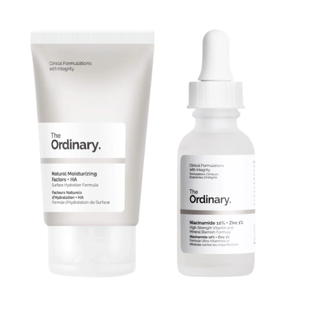 The Ordinary Niacinamide + Hydratante Duo